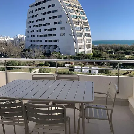 Apartment En Front De Mer, Quartier Calme, Parking Prive - Fr-1-328-152 La Grande-Motte